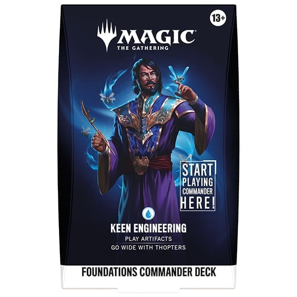 Magic The Gathering Reality Fracture Foundations Starter Commander Deck Keen Engineering